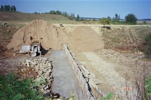 Izgradnja brane na lateralnom kanalu BED